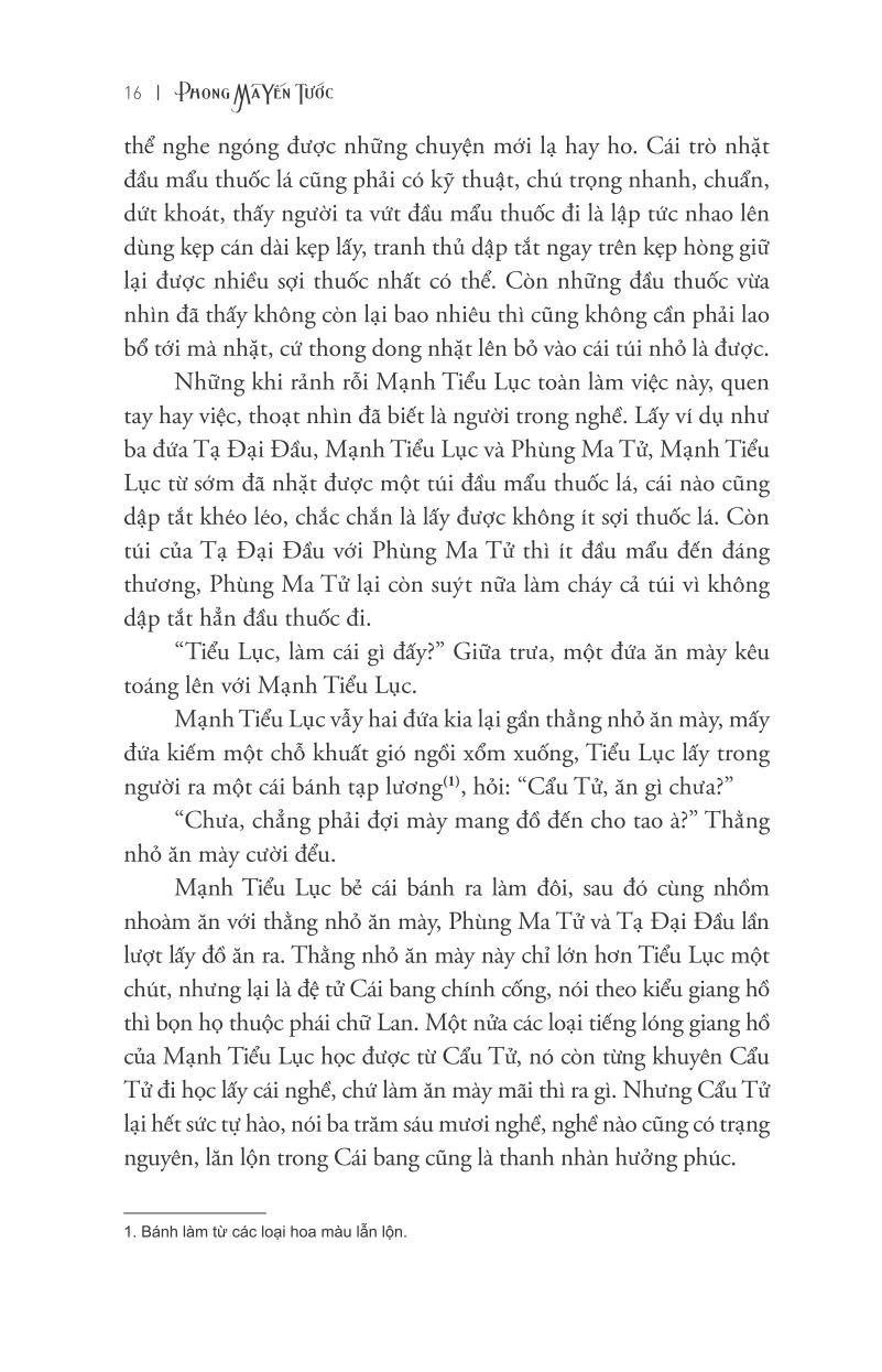 Phong Ma Yến Tước - Tập 1: Nuối Tiếc Giang Hồ PDF