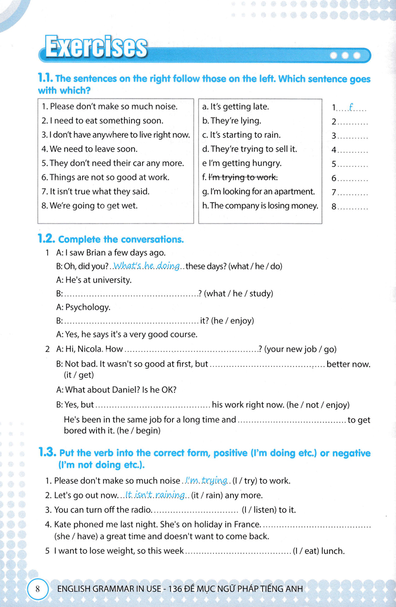 English Grammar In Use - 136 Đề Mục Ngữ Pháp Tiếng Anh PDF