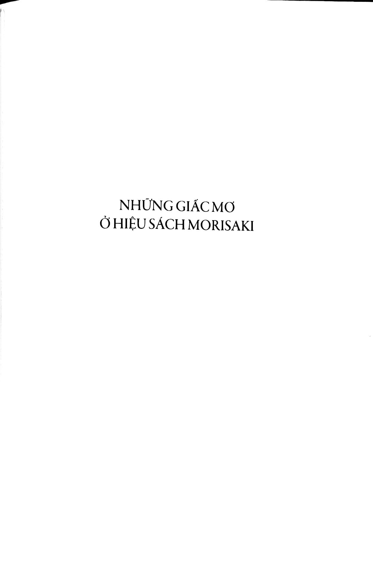 Những Giấc Mơ Ở Hiệu Sách Morisaki PDF