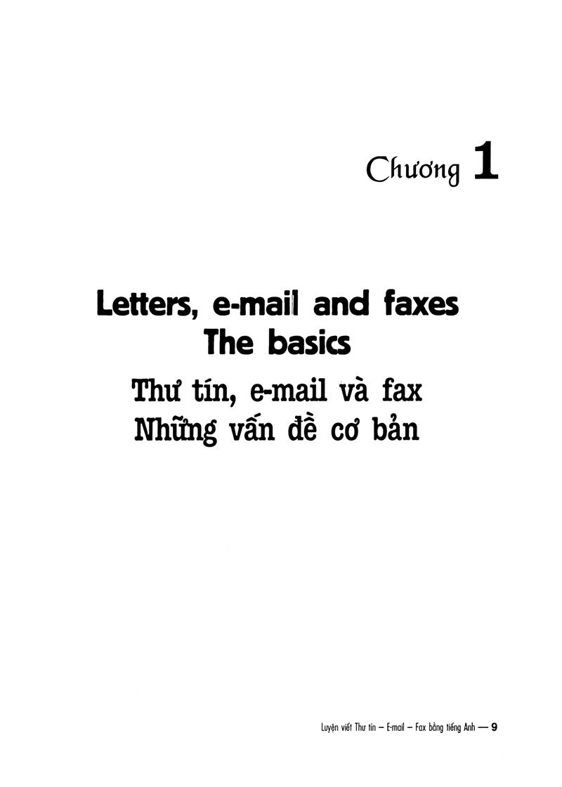 Luyện Viết Thư Tín...E-Mail...Fax...Bằng Tiếng Anh PDF