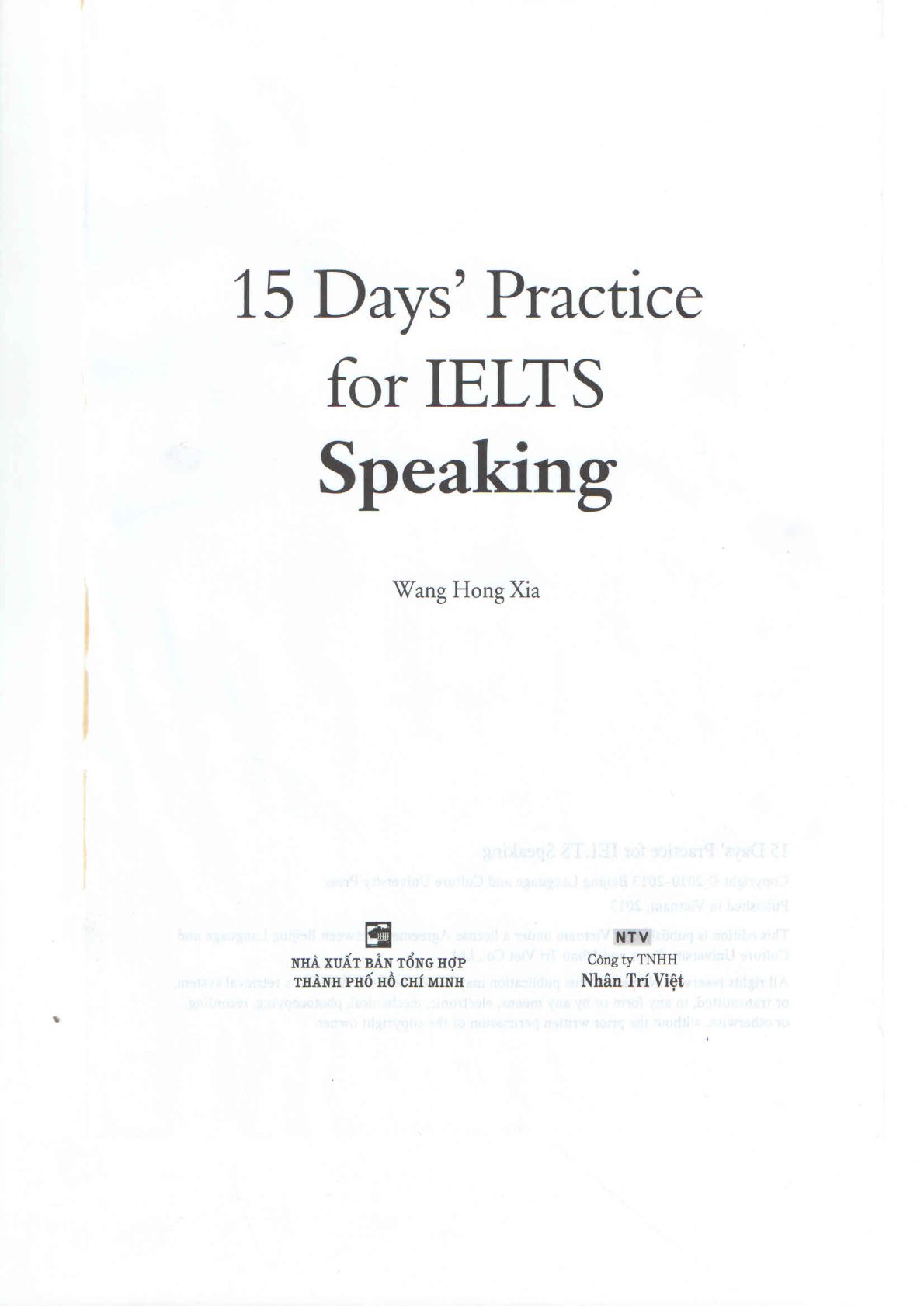 15 Day's Practice For Ielts Speaking PDF