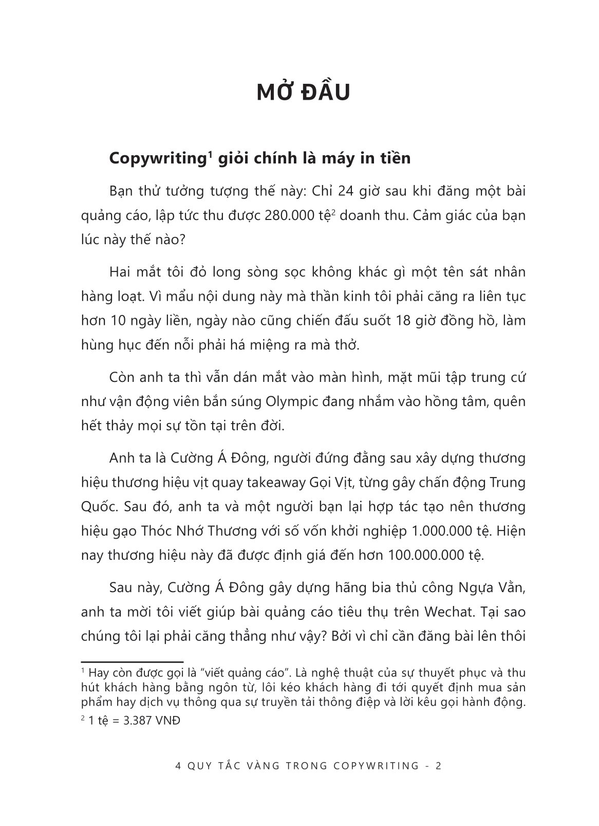 4 Quy Tắc Vàng Trong Copywriting PDF