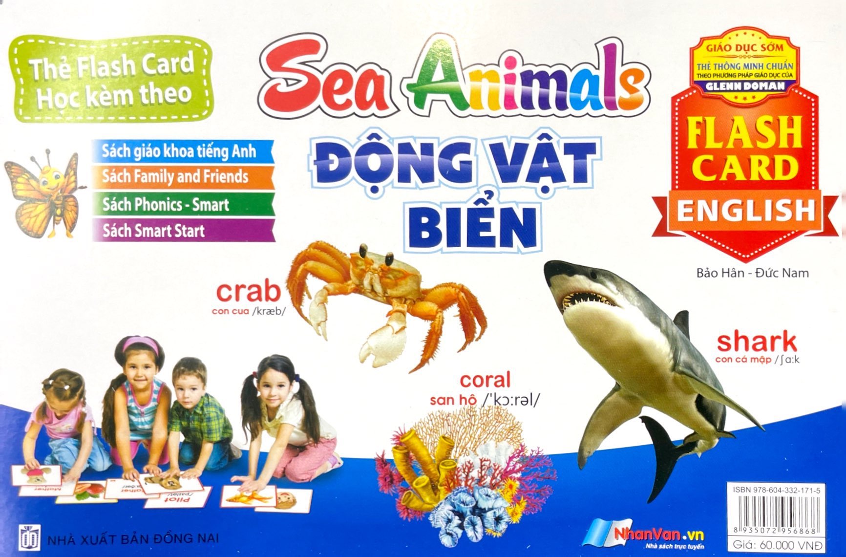 Flash Card Tiếng Anh - Sea Animals Động Vật Biển PDF