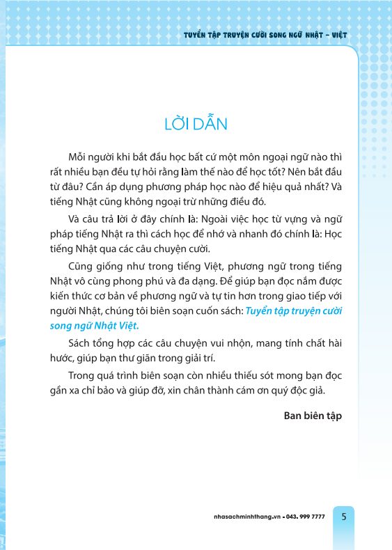 Tuyển Tập Truyện Cười Song Ngữ Nhật Việt PDF