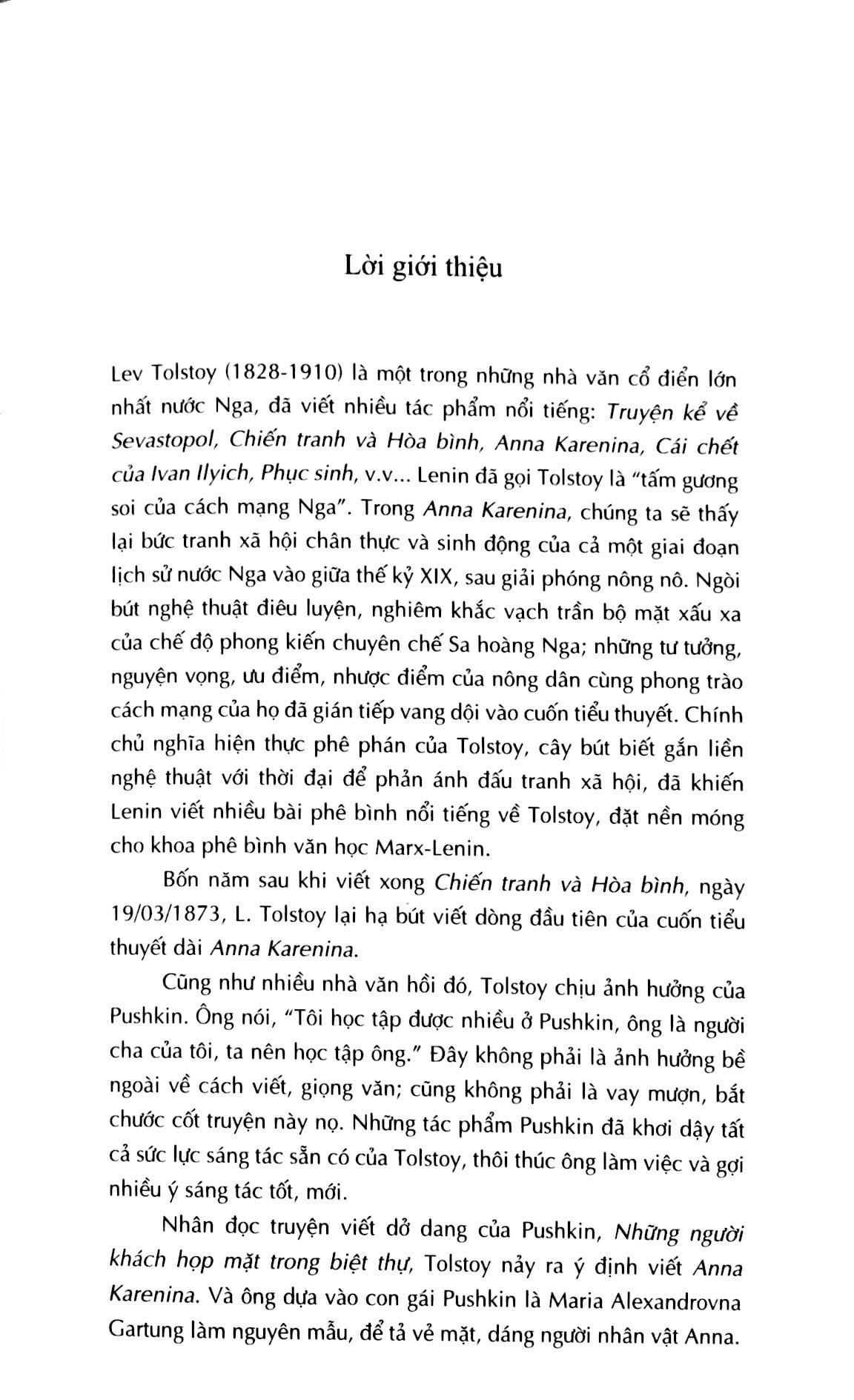 Anna Karenina - Tập 1 PDF