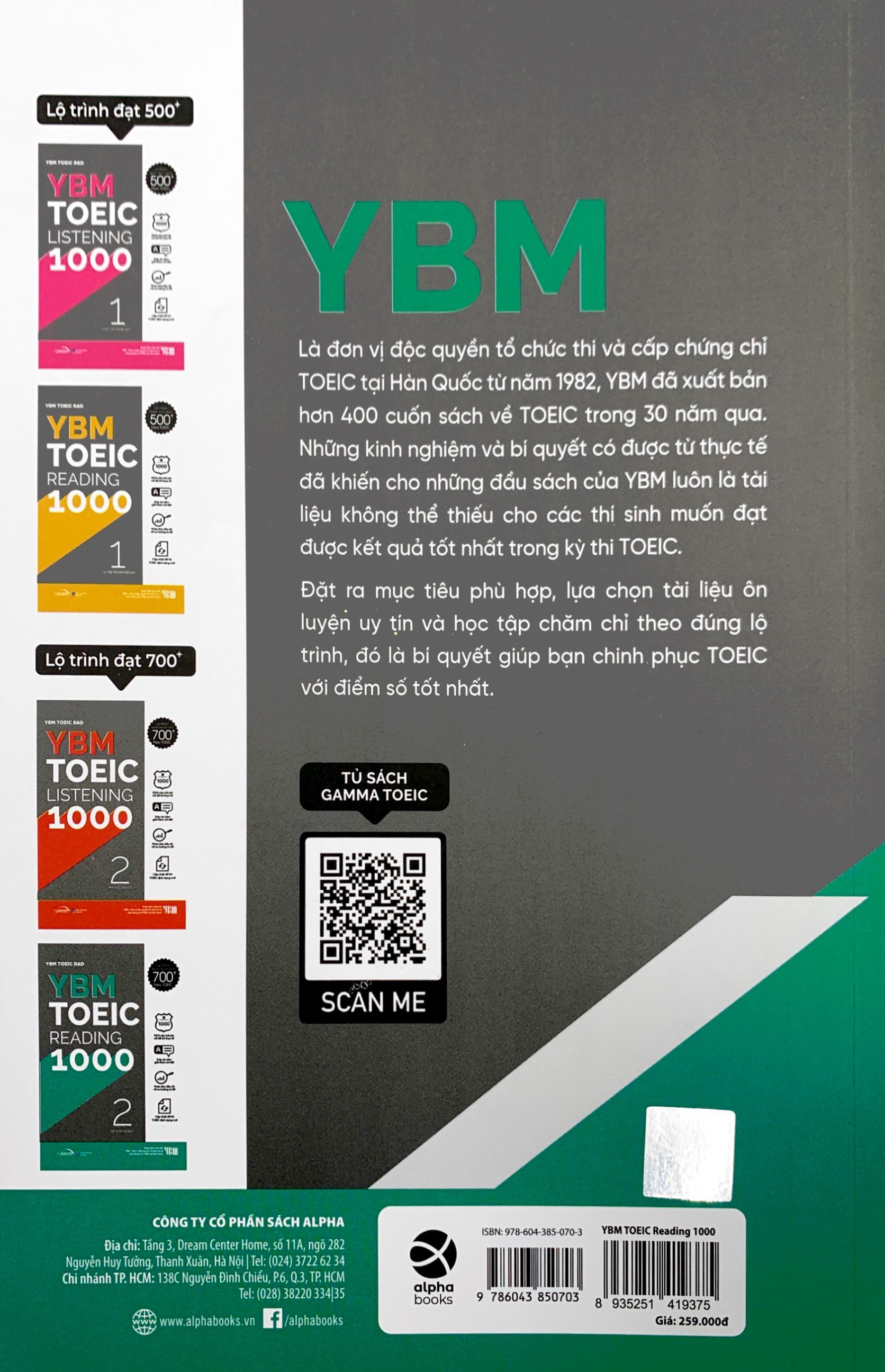 YBM Toeic Reading 1000 - Vol 2 PDF