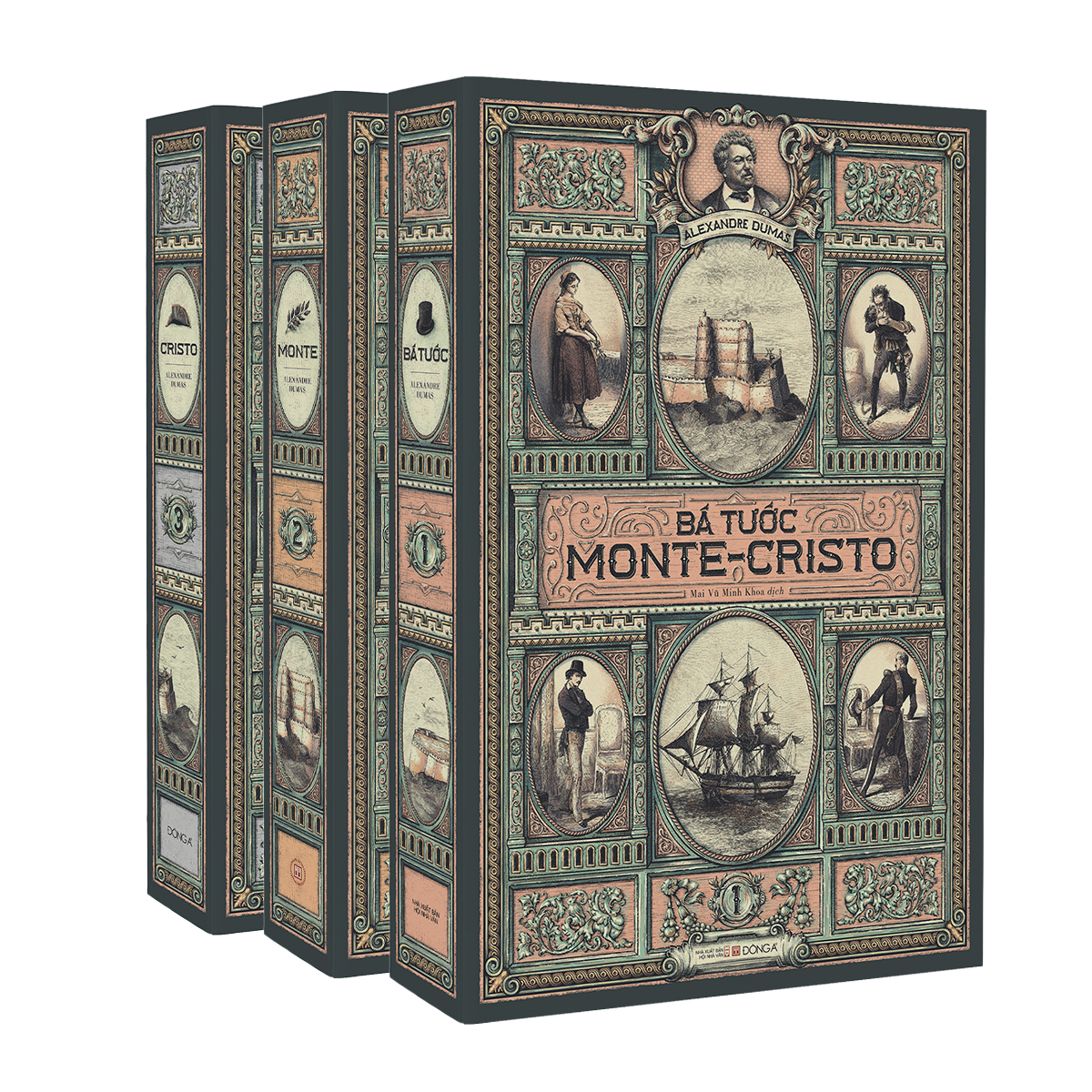 Bá Tước Monte-Cristo Trọn Bộ 3 Tập PDF