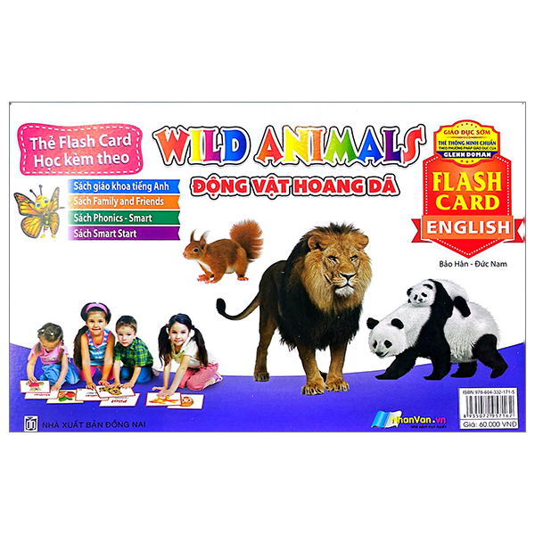 Flash Card Tiếng Anh - Wild Animals Động Vật Hoang Dã PDF