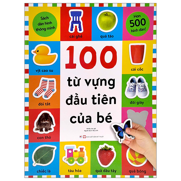 Sách Dán Hình Thông Minh - 100 Từ Vựng Đầu Tiên Của Bé PDF