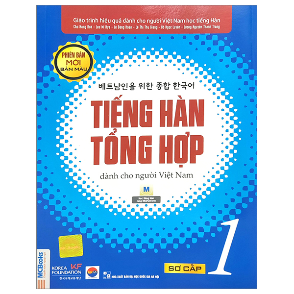 Tiếng Hàn Tổng Hợp Dành Cho Người Việt Nam - Sơ Cấp 1 - Bản Màu PDF