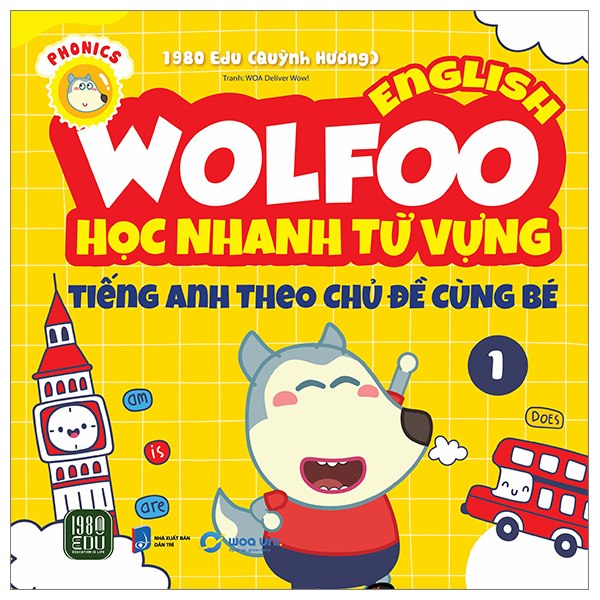 Wolfoo English - Học Nhanh Từ Vựng Tiếng Anh Theo Chủ Đề Cùng Bé 1 PDF
