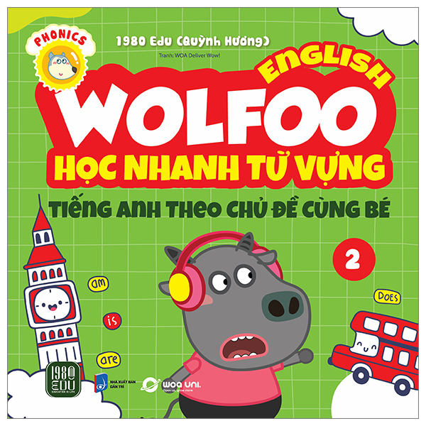 Wolfoo English - Học Nhanh Từ Vựng Tiếng Anh Theo Chủ Đề Cùng Bé 2 PDF