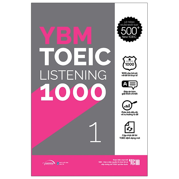 YBM TOEIC Listening 1000 - Vol 1 PDF