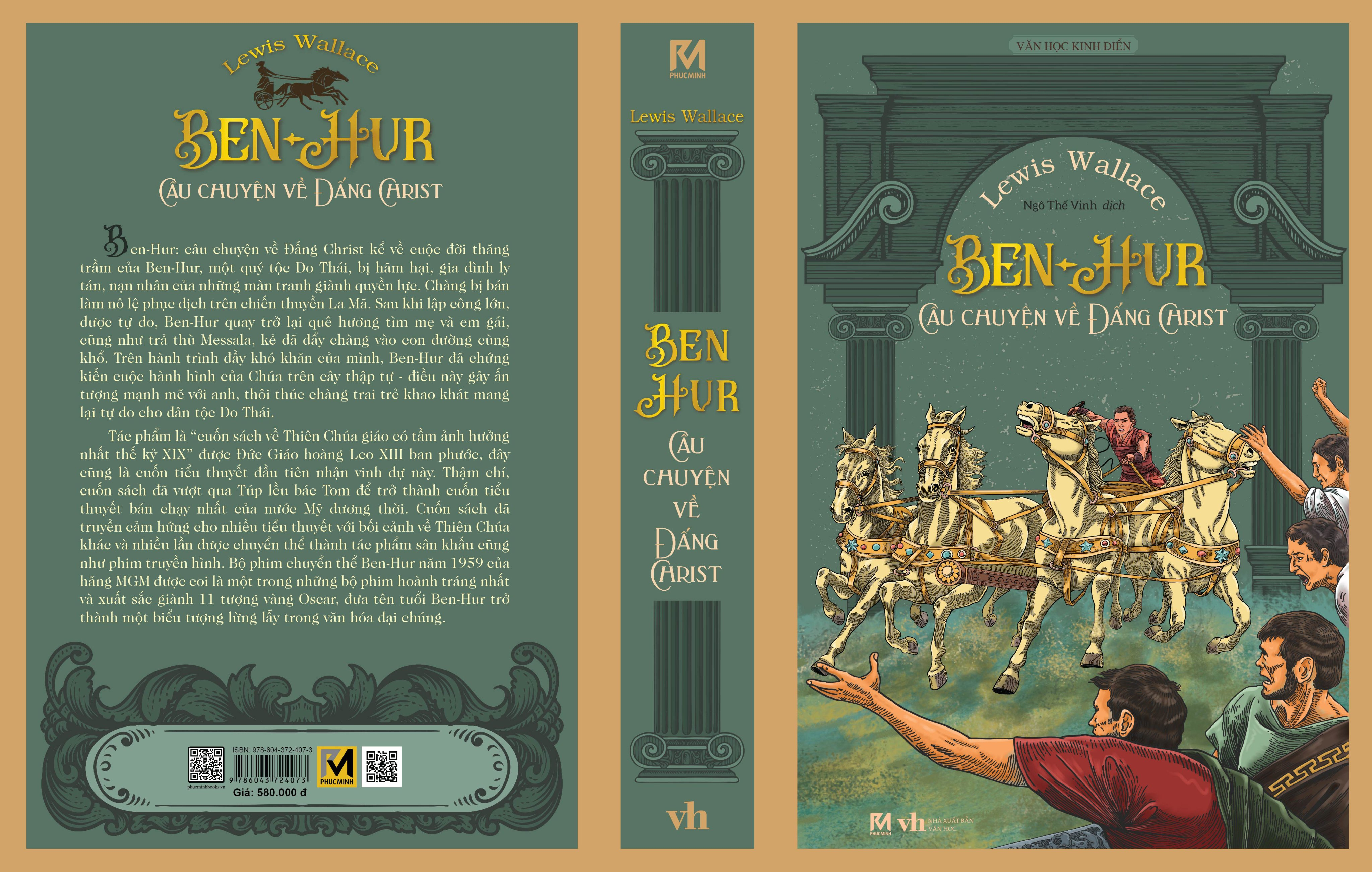 Ben-Hur: Câu Chuyện Về Đấng Christ - Bản Bìa Cứng - Màu Xanh Postcard PDF